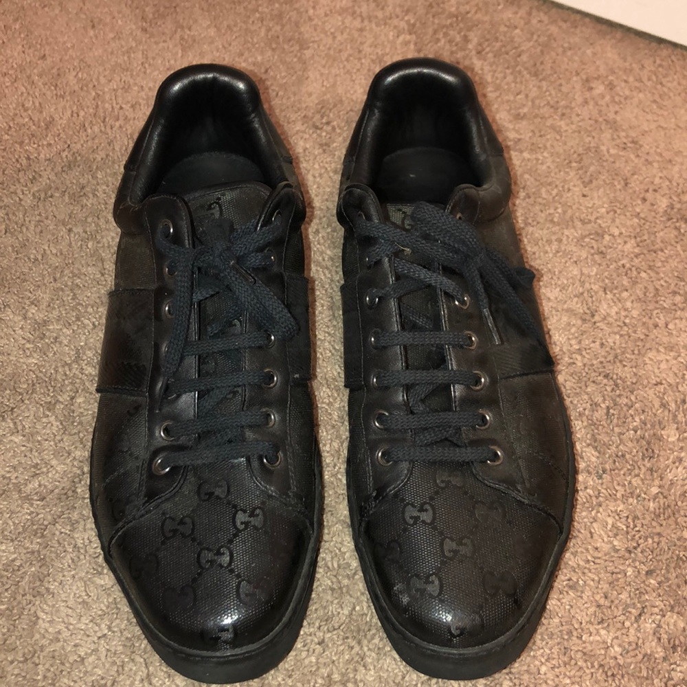 Gucci black shoes